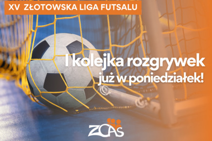 I kolejka XV Złotowskiej Ligi Futsalu!