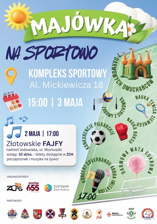 Majówka na sportowo - 3.05.2025
