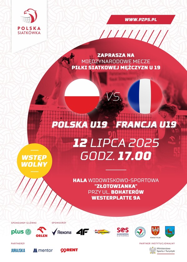 Mecz siatkarski Polska vs. Francja!
