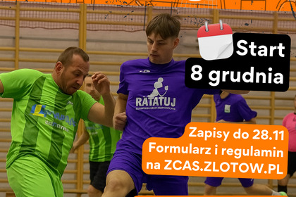Ostatnie dni zapisów! Złotowska Liga Futsalu 2025/2026