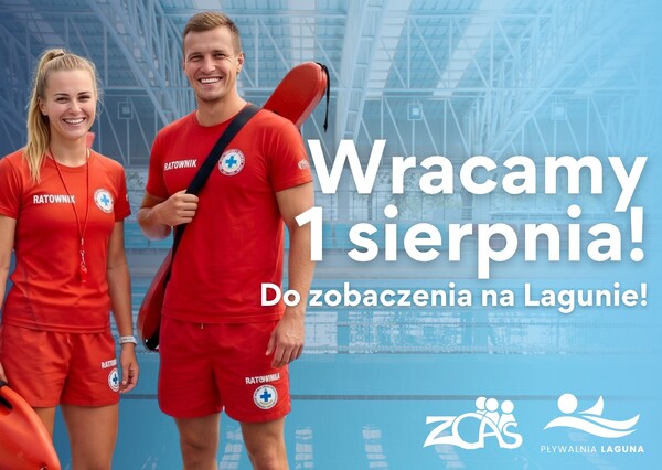 Laguna czynna już od 1 sierpnia!