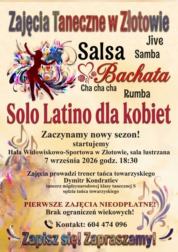 Zajęcia taneczne w Złotowie!
