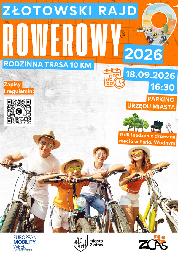 Złotowski Rajd Rowerowy - 18 września 2026